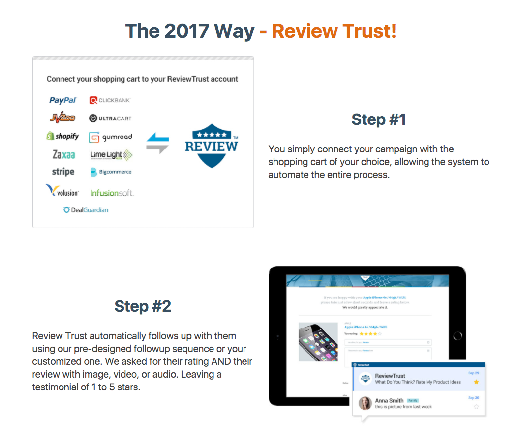 Review Trust - Social Proof Software