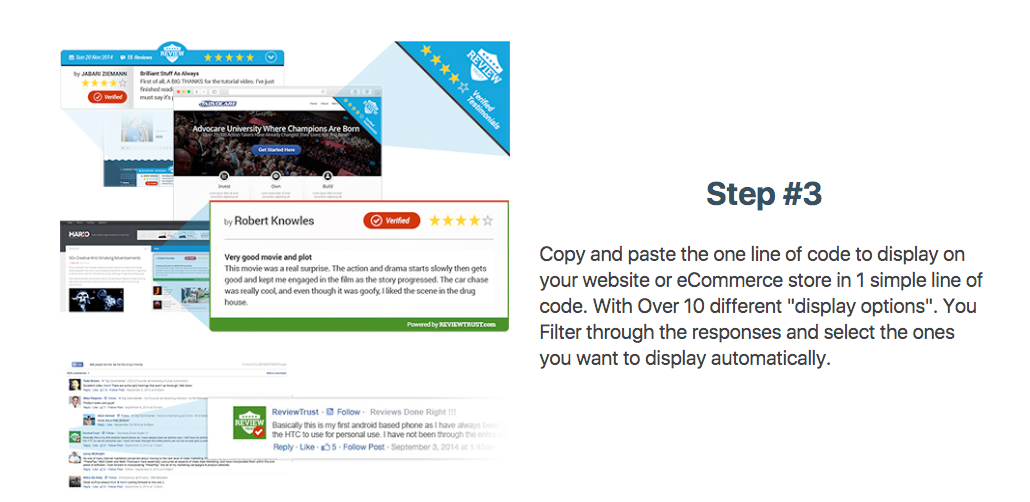Review Trust - Social Proof Software